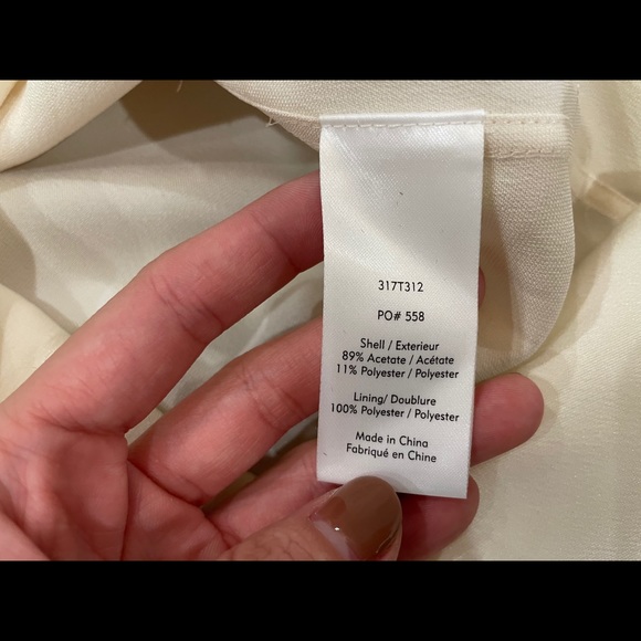 Elizabeth & James cream color blouse - Picture 6 of 6